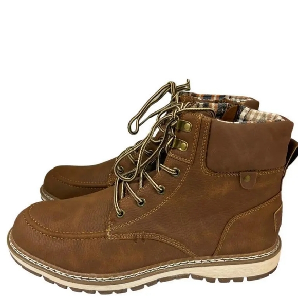 BKE MEN'S COGNAC MIDTOWN BOOTS - Picture 2 of 4